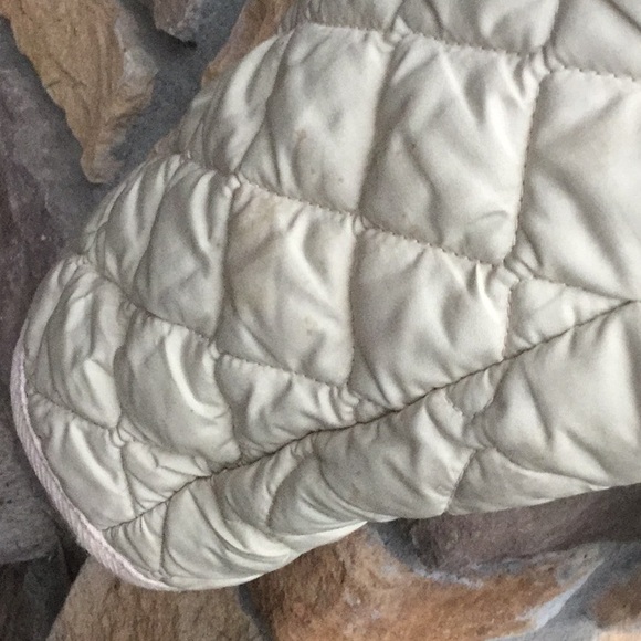 Banana republic quilted coat jacket holiday lodge travel - Picture 6 of 7